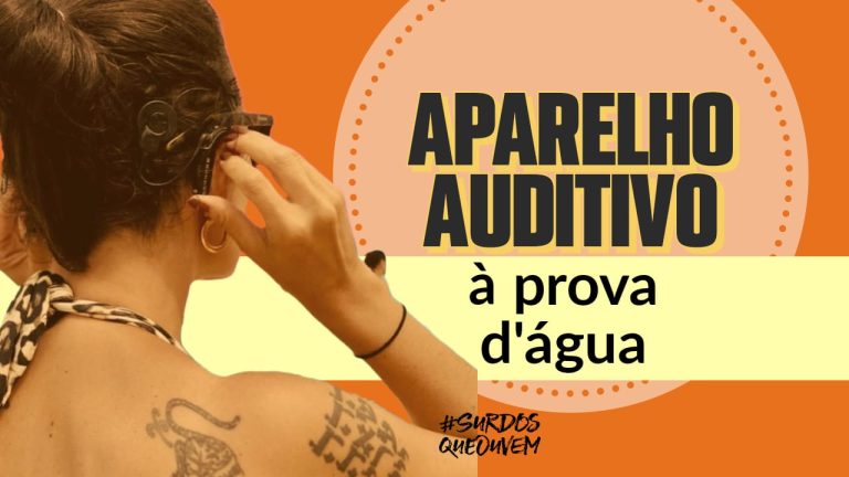 aparelho auditivo à prova d'água