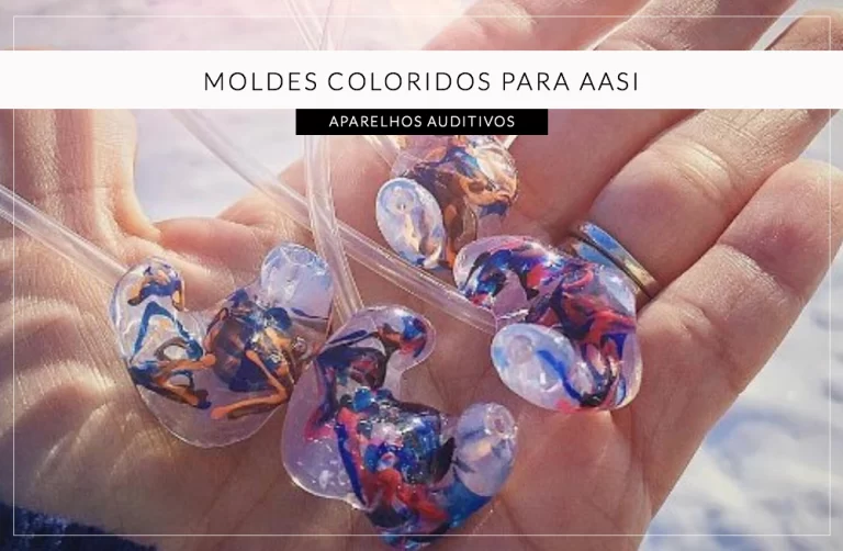 molde aparelho auditivo