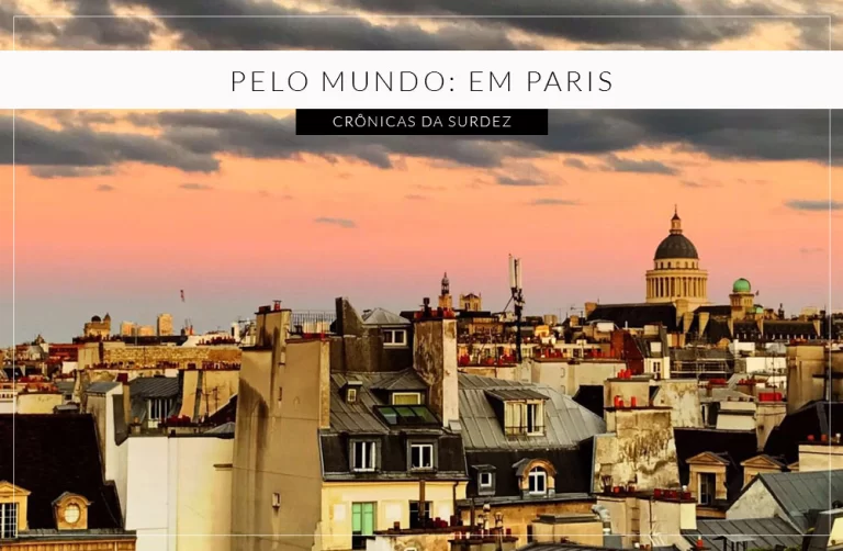 Pelo mundo: em Paris