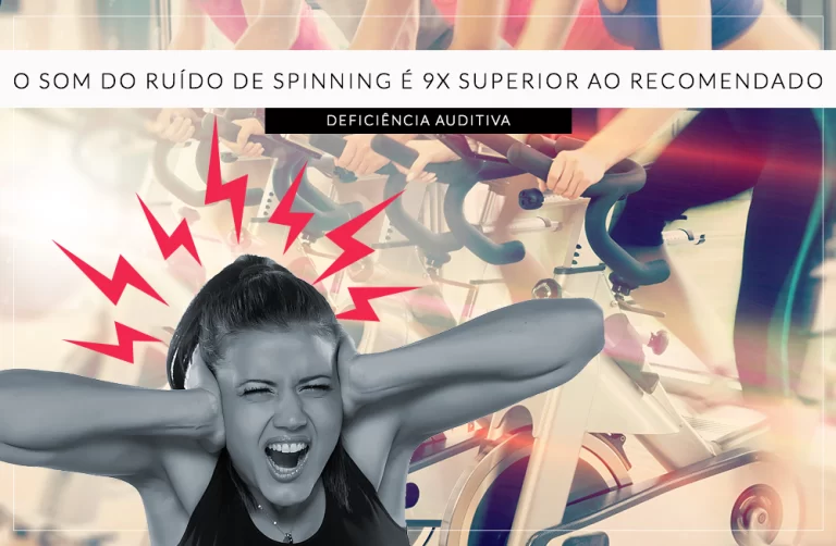 O ruído na aula de spinning pode causar perda auditiva