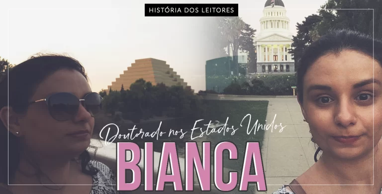 Deficiência auditiva e DOUTORADO NO EXTERIOR: Bianca