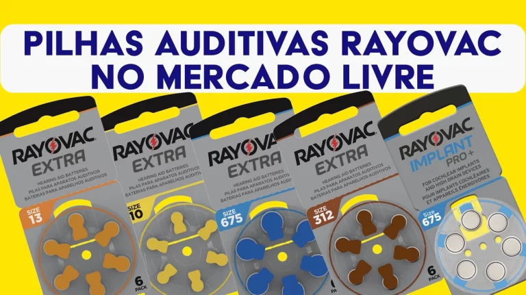 pilha pilhas aparelho auditivo implante coclear
