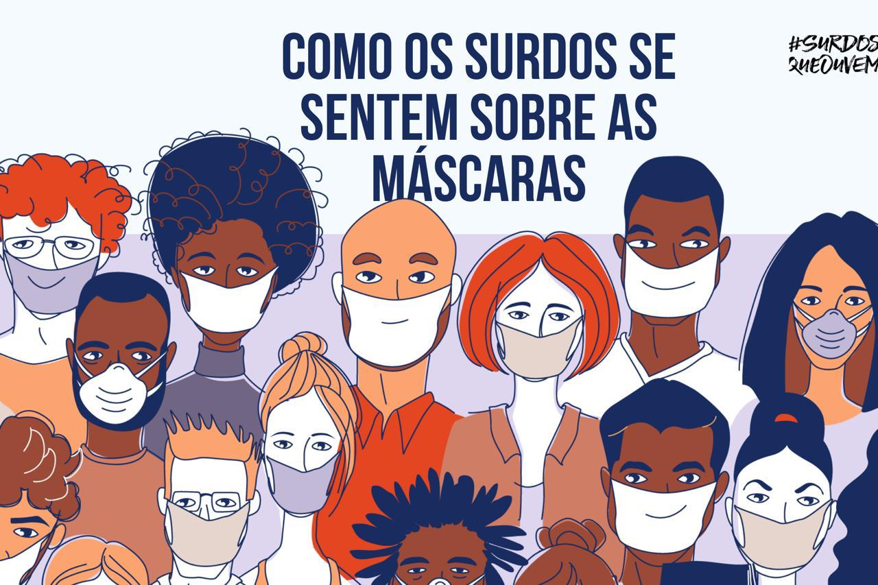 como surdos sentem máscaras