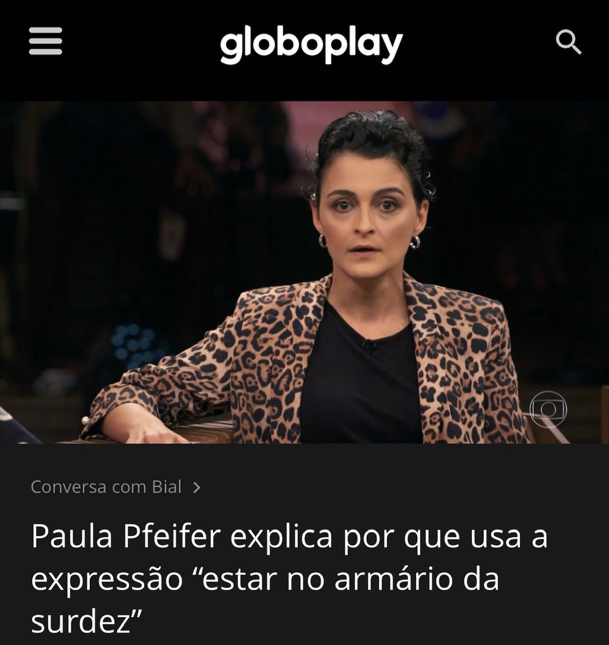 Paula Pfeifer Crônicas Surdez