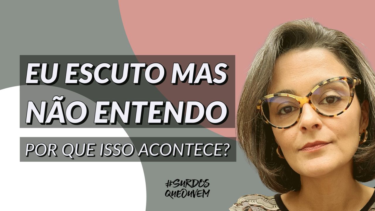 eu escuto mas não entendo