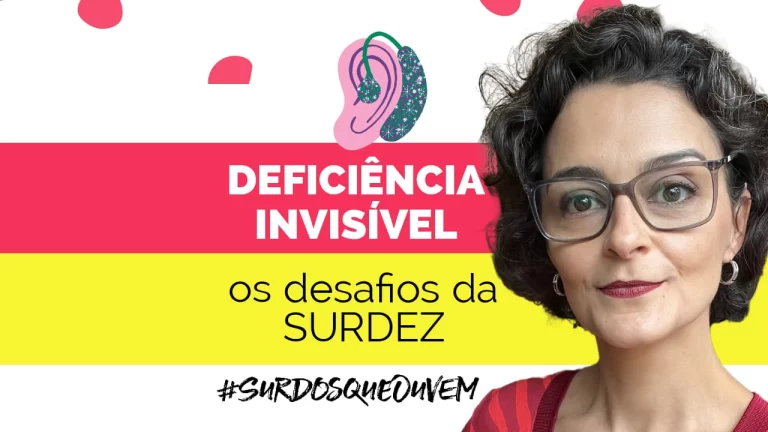 deficiência invisível surdez