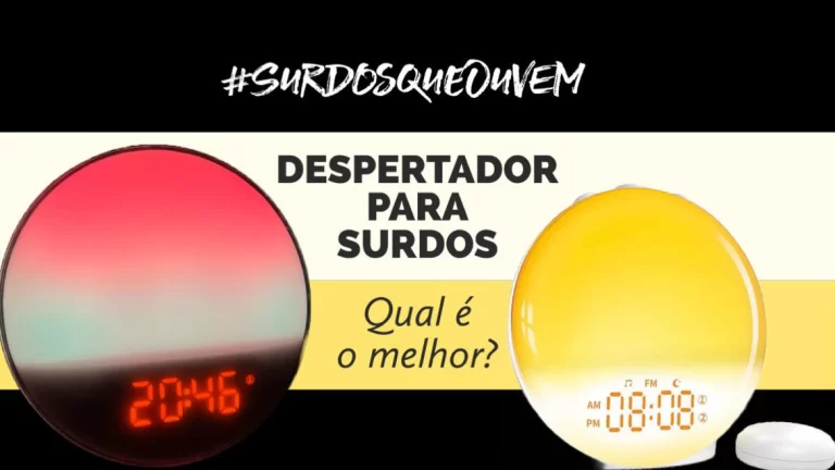 despertador para surdos vibração nascer do sol