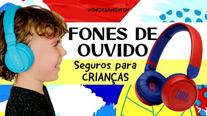 Fone De Ouvido Infantil Coby - Limite 85dB - Pelúcia Confortável - Com Divisor
