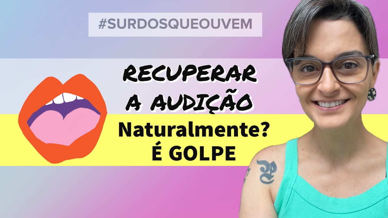 como recuperar a audição naturalmente