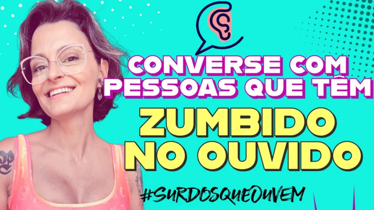 PESSOAS QUE TEM ZUMBIDO NO OUVIDO