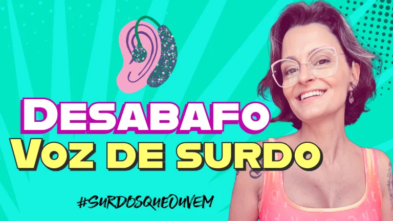 Voz e SOTAQUE DE SURDO: fonoaudióloga expert explica
