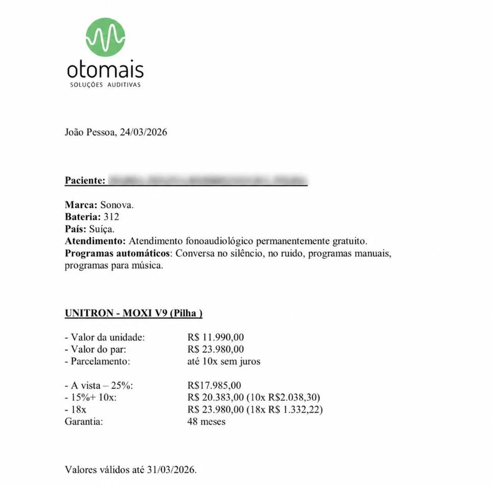 Guia do ORÇAMENTO de Aparelho Auditivo em 2026: fotos reais orçamento de aparelho auditivo preços 2026