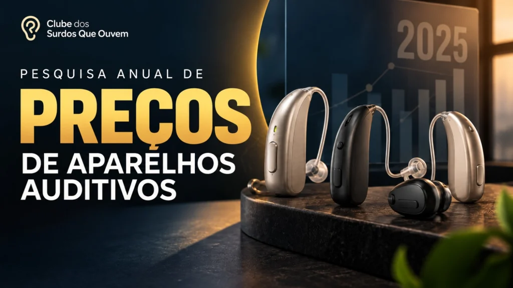 Pesquisa Anual de Preços de Aparelhos Auditivos do CLUBE dos Surdos Que Ouvem pesquisa anual de preços de aparelhos auditivos clube surdos que ouvem